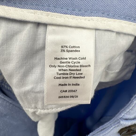 TALBOTS NWT The Perfect Chino in Chambray Blue // 8 - Picture 9 of 9